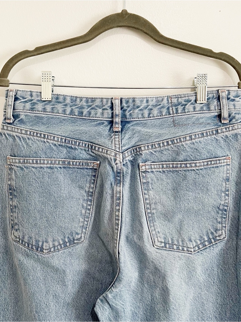 Zara High-Rise Wide Leg Jeans Denim Blogger Fave Size 10 - Picture 5 of 9